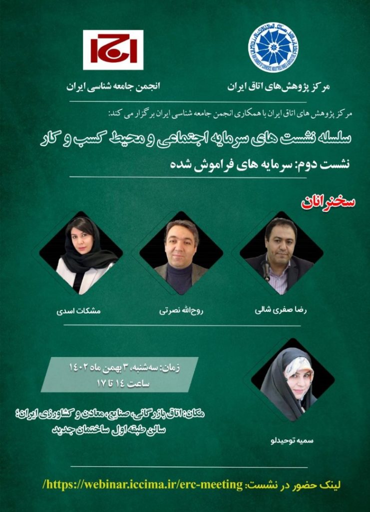 مجموعه نشستهای سرمایه اجتماعی و محیط کسب و کار 3 WhatsApp Image 2024 01 20 at 15.08.58 ac9a9e17