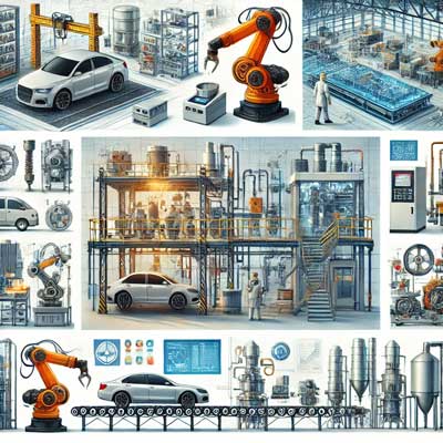 کاربردهای ماشین‌آلات صنعتی در صنایع مختلف